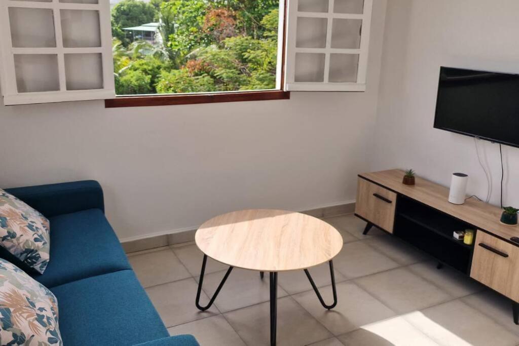 Joli T2 En Bas De Villa Vue Jardin Et Mer فيو-هابيتانتيس المظهر الخارجي الصورة